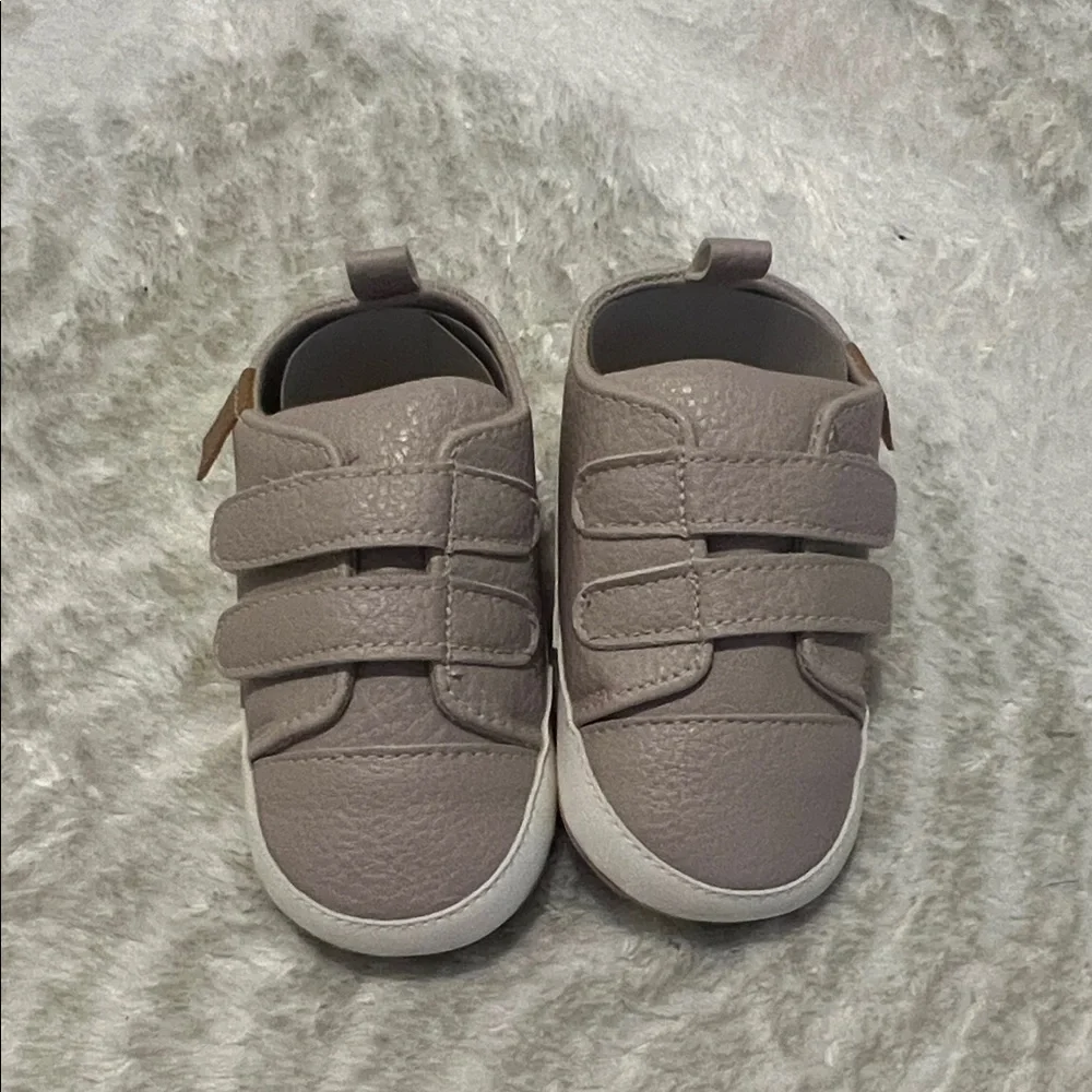 Adorable Tan Baby Walker Shoes